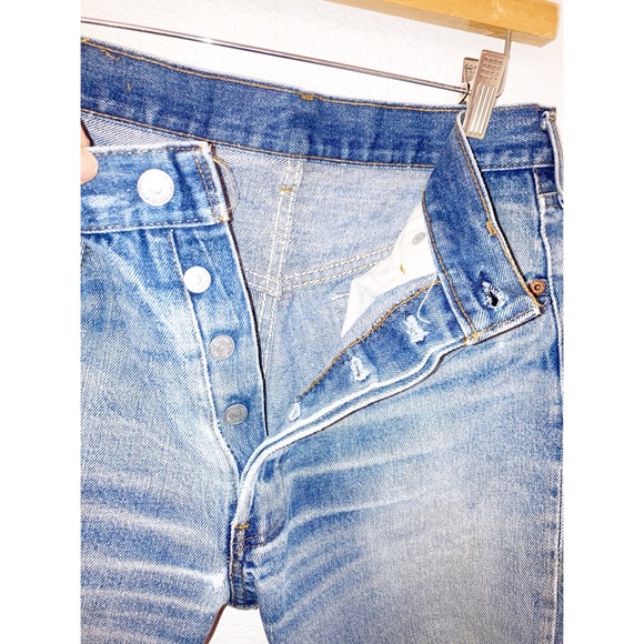 VTG LEVI’S 501 6" cutoff jean shorts Late 70s - Early 80s SZ: 30 - Picture 5 of 9